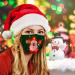 Riou Christmas Face Mask LED - Washable Adult Motif Fabric Bandana for Fun Protection & Versatility - Buy Online on GoSupps.com
