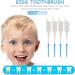 200 PCS Soft Silicone Double-Sided Toothpicks - Box Dental Brush Stick for Mouth Care | 6 Sets Kitchen Utensils - Blue - Buy Online on GoSupps.com