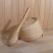 /L L Sauna Wooden Bucket with Ladle Natural Pinewood Sauna Bucket and Spoon Sauna Accessories Steaming Bathroom Equipment Accessories Helpful - Buy Online on GoSupps.com