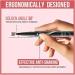 Liquid Eyebrow Pen 3D Microblading Eyebrow Pencil Waterproof Liquid Eyebrow Pen Double Head Liquid Eyebrow Pencil Creates Natural Brows Black - Buy Online on GoSupps.com