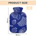 Buy Ocean Shells Hot Water Bottles - 2L Pain Relief for Neck & Shoulder | International Shipping - Buy Online on GoSupps.com