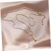 CALLARON Bamboo Necklace A Necklace Trendy Necklaces for Women Woman Necklace Clavicle Chain Opal - Buy Online on GoSupps.com
