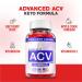 2 Pack Thermo Keto ACV Gummies for Weight Loss - 1000mg Vegan Formula - Apple Cider Vinegar - 120 Gummies - Buy Online on GoSupps.com