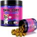 Skin & Coat supplement for dogs Vitamin C E Zinc Biotin OMEGA 3 Shiny coat Rejuvinate Healthy coat Natural Support itchy skin relief Daily - Buy Online on GoSupps.com
