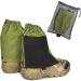 TATACLEA - Short Leg Gaiters,Shoe Covers,Hiking Gaiters,Lightweight and Adjustable - Waterproof,for Men and Women Hiking, Mountaineering,Walking, Hunting - Army Green and Black