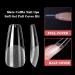 MAGIC ARMOR Long Coffin Gel Nail Tips - 504pcs Pre-Shape Clear Fake Nails for Nail Extension - Full Cover Acrylic Coffin Nails - 12 Sizes Almond Nail Tips - Buy Online on GoSupps.com