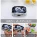 Pill Box Arctic Owl Print | 2 Compartment Portable Medicine Organizer | Decorative Metal Pill Case for Pocket & Purse - Buy Online on GoSupps.com