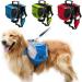 Gaorui Waterproof Saddlebag Backpack - Adjustable Large Hiking & Camping Bag (27.6-31.9 inch) - Black & Blue - Buy Online on GoSupps.com
