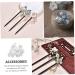 FOMIYES 100 Pcs Hairpin Accessories Applique Bride Flowers 1X1cmx2pcs Silverx2pcs - Buy Online on GoSupps.com