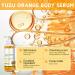 Orange Vitamin C Body Lotion Vitamin C Large-capacity 2 In 1 Face & Body Serum Body Moisturiser With Vitamin C Remove Dark Spots Body Lotion for Dry Skin Body Skin Care Smooth Skin 250ml - Buy Online on GoSupps.com
