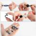 Pants & Collar Button Extender Set for Men & Women - Waist & Neck Extenders for Jeans, Shirts - Pack of 8 - Buy Online on GoSupps.com