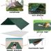 KALINCO Waterproof Camping Tarp 10X12FT Hammock Rain Fly Tent - Lightweight & Compact for Backpacking/Hiking - Green - Buy Online on GoSupps.com