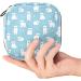 Bear Print Pattern Sanitary Napkin Storage Bag | Large Capacity Menstrual Cup Pouch | Girls Travel Portable Makeup Organizer - Color 12 - Buy Online on GoSupps.com