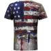 Men's American Flag Graphic T-Shirt - 4th of July Independence Day Tee (XX-Large) - Buy Online on GoSupps.com