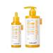 medicube Turmeric Peel Shot Duo for Face & Body: Turmeric Facial & Body Peel Shot | Exfoliating Serum Set with Vitamin C for Calming & Glowing | Texture Refining Care with BHA PHA LHA