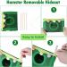 VERTUPET Guinea Pig Hideaway Bed House - Small Animal Hideout Toy for Rabbits, Chinchillas, Hamsters - Sturdy Cage Accessory - Green (Medium) - Buy Online on GoSupps.com