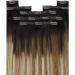 YoungSee Balayage Clip in Hair Extensions 14 Inch Hair Extensions Clip in Double Weft Dark Brown to Medium Brown with Blonde Clip in Human Hair Extensions Ombre 7 Pieces 120 Grams - Buy Online on GoSupps.com