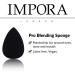 Impora London Beauty Makeup Blender Trio Set - Original Teardrop/Egg Shape, Vegan & Latex Free - For Liquid, Concealer, and Cream Makeup - 3 Black Sponges - Buy Online on GoSupps.com