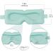 2 Pack 100% Light Blocking 3D Contoured Sleep Mask for Men and Women - Wide Adjustable Strap - Ideal for Travel/Shift Work - Black+Blue - Buy Online on GoSupps.com