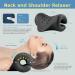 BLABOK Neck Stretcher - Relieve Neck Pain & Align Cervical Spine | Black Neck Saver for Ultimate Comfort - Buy Online on GoSupps.com