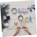 Anneome 1 Color Sequins Wedding Decor Epoxy Material Epoxy Stuffer Filler Sequins Flash Mermaid Colorful 2 3X3.3CM - Buy Online on GoSupps.com