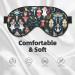 Nutcracker Ballet Eye Mask - Soft Adjustable Sleep Mask for Men & Women - Perfect Christmas Gift - Buy Online on GoSupps.com