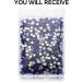 Yhmq 1440 Pieces Royal Blue Rhinestones for Nails - SS12 Nail Crystals (2.8-3.0mm) - Perfect for Nail Art - Buy Online on GoSupps.com