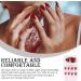 dijiusidy False Nail Fashionable Various Shapes Fingernail Full Coverage Strong Viscosity Adjustable Paster for Manicure Art 33 F741 33 1 count (Pack of 1) - Buy Online on GoSupps.com