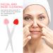 Beaupretty Silicone Exfoliating Lip Brush Set - 6 Double Sided Lip Scrubbers for Soft Plump Lips | Ideal for Dark Lips & Face Cleaning - Buy Online on GoSupps.com
