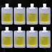 RIIEYOCA 8 Piece Portable Travel Pouches | Clear Plastic Packaging Bags for Shampoo, Shower Gel, Hand Sanitizer | 100ml Refillable Cosmetic Divide Bag - Buy Online on GoSupps.com