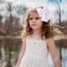 Velvet Hair Bows - 2PCS Big White Fall Bow Alligator Clips for Girls | Toddler & Teens Hair Accessories - Buy Online on GoSupps.com