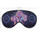 SEPTYK Psychedelic Art Magic Mushrooms Sleep Mask - Unisex Eye Cover with Elastic Strap - Buy Online on GoSupps.com