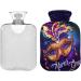 Mardi Gras Hot Water Bottle with Cover - Pain Relief 1L Water Bottle for Arthritis Feet & Bed Warmer - International Shipping Available - Buy Online on GoSupps.com