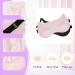 Buy Cat Silk Sleep Mask - 2 Pack Cute Satin Eye Masks for Kids Adjustable Blindfold for Girls & Boys - Perfect for Sleep & Party Games - Buy Online on GoSupps.com