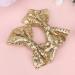 Beaupretty 3-Piece Glitter Hair Loops & Sequin Clips for Baby Girls & Toddlers Bling Bowknot Hair Accessories (Golden) - Buy Online on GoSupps.com
