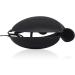 Lonfrote 3D Contoured Sleep Mask with Earplugs and Carry Pouch - Black - Buy Online on GoSupps.com