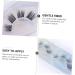 minkissy 1 Pair Segmented Lashes Dress Costume Eyelashes Grafting Eyelashes False Eyelashes Extension Fake Long Eyelash Segmented False Eyelashes Natural 5d High-grade Fiber Cross Extend - Buy Online on GoSupps.com
