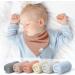Lulu Moon Bib Baby Triangular Muslin Scarf Set - 6 Pieces for Boys & Girls | Stylish & Soft Baby Accessories - Buy Online on GoSupps.com