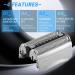 Buy Wresetly 70S Foil & Cutter Shaver Part - Compatible with Series 7 70S Shaving Foil Cartridge | Fast International Shipping - Buy Online on GoSupps.com