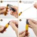 Nelxense 30-Pack 10ml Brown Roll-On Bottles - Empty Glass Bottles for Essential Oils with Stainless Steel Roller Syringe Dripper & Funnel - Ideal for Perfumes & Massage - Buy Online on GoSupps.com