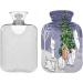 Christmas Cat Hot Water Bottle - 2L Fleece Cover for Hot & Cold Therapy | International Shipping - Buy Online on GoSupps.com