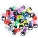 GOLDGE 24Pcs Keychain Flashlight Mini Lamp 4cm