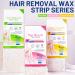 Hair Removal Wax Strips for All Skin Types - Gentle Body & Facial Waxing for Men & Women - Buy Online on GoSupps.com