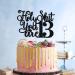 Holy You are 13 Cake Topper Officially Teenager 13 13 Year Old Teens Happy 13th Birthday Decorations Black Glitter - Buy Online on GoSupps.com