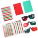 Red Green Amblyopia Glasses for Color Blindness | Protanopia & Anerythrochloropsia Reading Aid | International Shipping - Buy Online on GoSupps.com