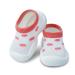 Dookeh Baby Shoes Boys Girls First Walking Shoes Soft Sole Sneakers Toddler Infant Babygirl Sock Shoes 18-24 Months A1 Pinkleopard