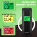 Vminno Breathalyzer  Professional-Grade Accuracy Rechargeable Breathalyzer for Alcohol Personal Breath Breathalyzer Tester with Memory and Warning Function for Home Party Use (10 Mouthpieces) - Buy Online on GoSupps.com