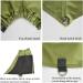 TATACLEA - Short Leg Gaiters,Shoe Covers,Hiking Gaiters,Lightweight and Adjustable - Waterproof,for Men and Women Hiking, Mountaineering,Walking, Hunting - Army Green and Black - Buy Online on GoSupps.com