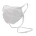 Buttonsmith White Adult XL Cotton Adjustable Face Mask - Made in the USA