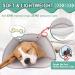 Soft Dog Cone Collar for Dog & Cat Recovery - Comfortable Alternative - Grey - M (7.5 Depth) - Buy Online on GoSupps.com